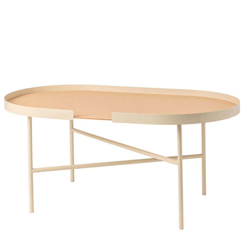BIG HUG Coffee table oval - Latte